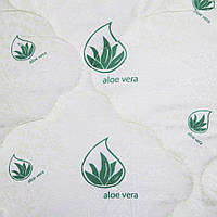 Одеяло двуспальное ТЕП Dream Collection Aloe Vera Metallic 1-00760-21753 210х180 см белое n