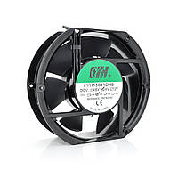 Кулер для охлождення серверних БП FYH15051DHB DC sleeve fan 2pin под пайку - 150*150*25мм, 24V/1.5A,