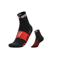 Шкарпетки спортивні Compressport Training Socks 2-Pack, Black, T3 (42-44)