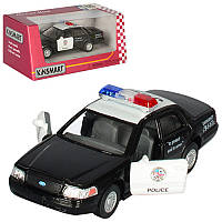 Машинка полицейская инертная Kinsmart Ford KT-5327-W 12 см n