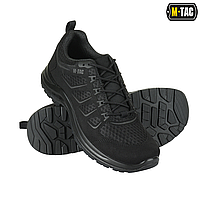 M-Tac кросівки тактичні Iva Black, військові чоловічі кросівки чорні, тактичні кросівки літні