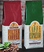 Турецкий кофе в зернах Mehmet Efendi Espresso и Colombia 2 кг, арабика 100%, Бразилия, Колумбия, оригинал "Lv"