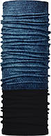 Зимовий бафф Бандана-трансформер двошаровий Джинс Чорно-синій (ZBT-2f-066-1) CP, код: 132028