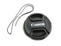 Крышка Canon диаметр 62мм, с шнурком, на объектив and
