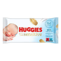 Детские влажные салфетки Huggies Pure Extra Care 56шт (5029053568706) and