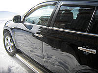 Наружняя окантовка стекол (4 шт, нерж) Carmos - Турецкая сталь для Toyota Rav 4 2006-2013 гг