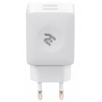 Зарядное устройство 2E Wall for 2 USB - DC5.0V/4.2 A, white (2E-WC4USB-W) ТЦ Арена