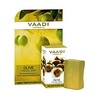 Оливковое мыло для лица с экстрактами Яблока и Папайи (25 г), Olive Facial Bar with Apple & Papaya Extract,