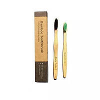 Бамбуковые биоразлагаемые зубные щётки для взрослых (2 шт), Bamboo Toothbrush for Adults, State Pride-T Под