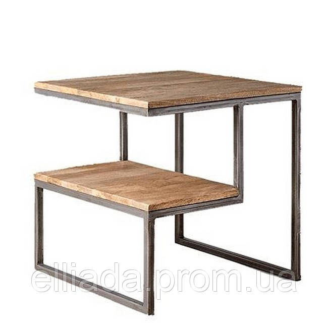 Прикроватный столик в стиле LOFT (NS-1476) HH, код: 6671237 - фото 2 - id-p2189107201