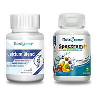 Набор Добавка с Кальцием + Спектрум46 (2 x 60 таб), Calcium Blend + Spectrum46 Set, Nutrigrams Под заказ из