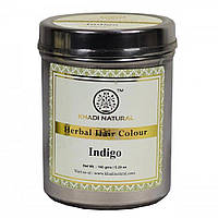 Натуральная краска для волос Индиго (150 г), Herbal Hair Color Indigo, Khadi Natural Под заказ из Индии 45