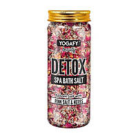 Детокс-соль для ванны и спа (250 г), Detox Spa Bath Salt, YOGAFY Под заказ из Индии 45 дней. Бесплатная