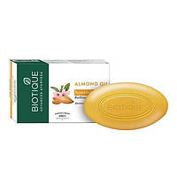 Мыло с Миндальным маслом: питание кожи (75 г), Almond Oil Nourishing Bathing Bar, Biotique Под заказ из Индии