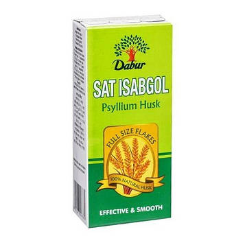 Сат Ісабгол (200 г), Sat Isabgol,  Dabur Під замовлення з Індії 45 днів. Безкоштовна доставка.