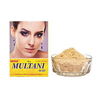 Мултани Мати: порошок для очищения кожи и волос (100 г), Multani Mati, Ganga Pharmaceuticals Под заказ из