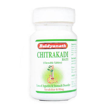 Читракади Вати (80 таб, 300 мг), Сhitrakadi Bati,  Baidyanath Під замовлення з Індії 45 днів. Безкоштовна доставка.