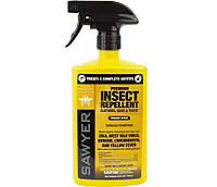 Преміальний спрей для захисту від комарів мошок кліщів Sawyer Premium з перметрином 710 мл TS, код: 7943682