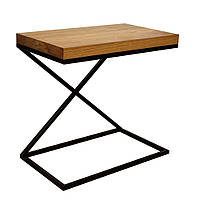 Приставной столик в стиле LOFT (NS-1518) LW, код: 6671272