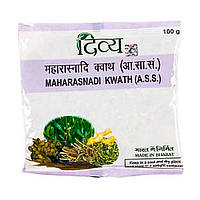 Махараснаді Кватх (100 г), Maharasnadi Kwath, Patanjali Під замовлення з Індії 45 днів. Безкоштовна доставка.