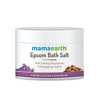 Эпсомская (английская) соль для ванны (200 г), Epsom Bath Salt, Mamaearth Под заказ из Индии 45 дней.