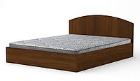 Двуспальная кровать Компанит-160 орех экко BB, код: 6541236