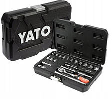 Набір Головок 1/4" (3.5-14 мм) 20 шт YATO (YT-14491)