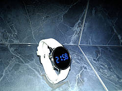 Годинник наручний Led Watch Mirror Силіконовий ремінець