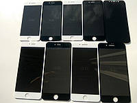 ОРИГИНАЛЬНОЕ Защитное стекло 5D Приват Антишпион на/для Apple iPhone X, 8Plus, 8, 7+, 7, 6s+, 6s, 6+, 6Айфон