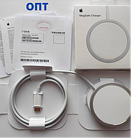 Бездротовий заряд Apple MagSafe Charger iPhone MHXH3 A2140 AirPods Wireless Аксесуари ОПТОМ
