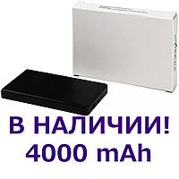 Power Bank 10000mAh Оригінал!+ГАРАНТІЯ 6МЕСЯЦЕВ на 2USB+ліхтарик Hoco B20Mige чорний білий Зовнішній акумулятор