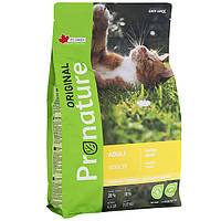 Pronature Original Cat Adult Chicken ПРОНАТЮР ОРИДЖИНАЛ КУРИЦА корм для котов на развес 250 г