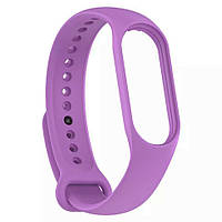 Ремінець Silicone Sport Band Xiaomi Mi Band 5 6 7 Purple EM, код: 8101974