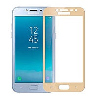 Защитное стекло Walker Full Glue для Samsung Galaxy J2 J250 2018 Gold (hub_rSXH46852) EM, код: 1147397