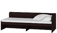 Односпальная кровать Эверест Соната-800 без ящиков 80х190 см венге темный (EVR-2110) IB, код: 7421205