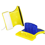 Магнітна щітка для миття вікон Double Faced Glass Wiper, фото 5