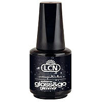 Финиш-гель без липкого слоя LCN Extreme GlossGo Glimmer 10 мл TS, код: 7558048