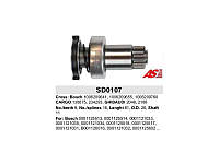 Бендикс стартера SD0107 VW Crafter 06-16, LT28-55 96-06, Touareg 02-10, Polo 02-09, PASSAT B5 96-05, Lupo