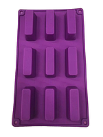 Силиконовая форма для десертов Савоярди большая НН 106 Фиолетовый