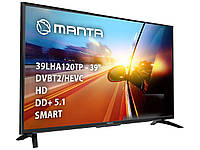Телевизор 39 дюймов Manta 39LHA120TP (Android TV T2/С Wi-Fi)