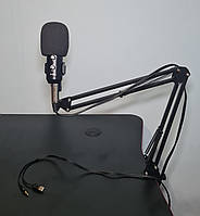 Професійний студійний мікрофон для ПК з кранштейном