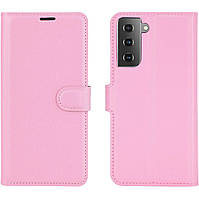Чехол-книжка Litchie Wallet для Samsung Galaxy S21 Plus Pink EM, код: 6761659
