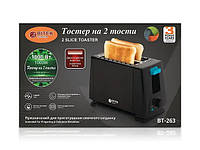 Тостер на 2 тости 1000Вт 2 Slice Toaster BITEK BT-263