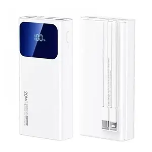 Зовнішній портативний акумулятор Remax Voyage 20000mAh White 20W+22.5W PD+QC (RPP-535) (Уцінений)