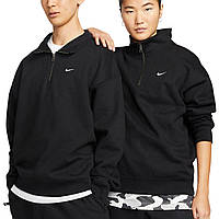 Толстовка NIKE SOLO SWOOSH SWEATSHIRT BLACK DQ5209-010