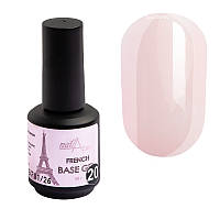 Nailapex French Base Gel № 20 - камуфлирующая гель база для френча, 15 г