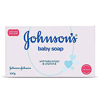 Детское мыло с лосьоном и Витамином Е (100 г), Baby Soap with Lotion & Vitamin E, Johnson s Baby Под заказ из