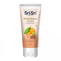 Скраб для лица с Грецким орехом и Апельсином (60 г), Walnut Orange Face Scrub, Sri Sri Tattva Под заказ из