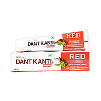 Зубная паста Дант Канти Ред (100 г), Dant Kanti Red Toothpaste, Patanjali Под заказ из Индии 45 дней.