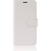 Чехол-книжка Litchie Wallet для Motorola One Zoom White (hub_ylqv08348) EM, код: 1581130